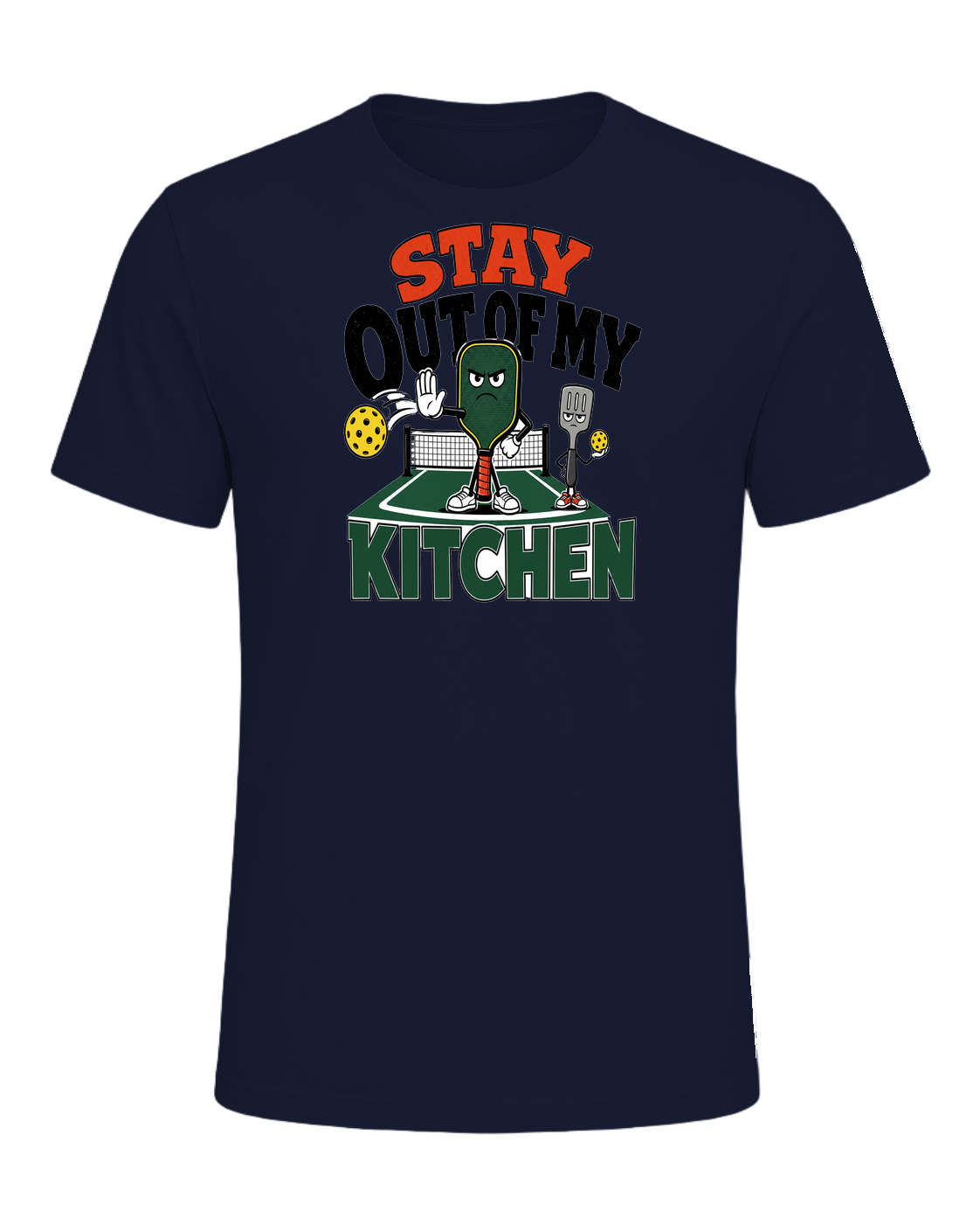 STAY OUT OF MY KITCHEN — Navy