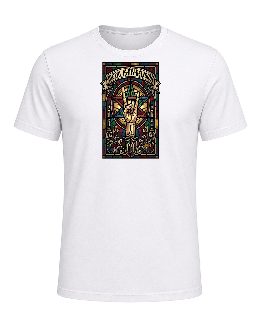 Metal Head Identity — White