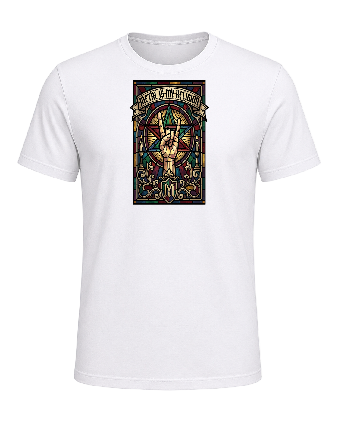 Metal Head Identity — White