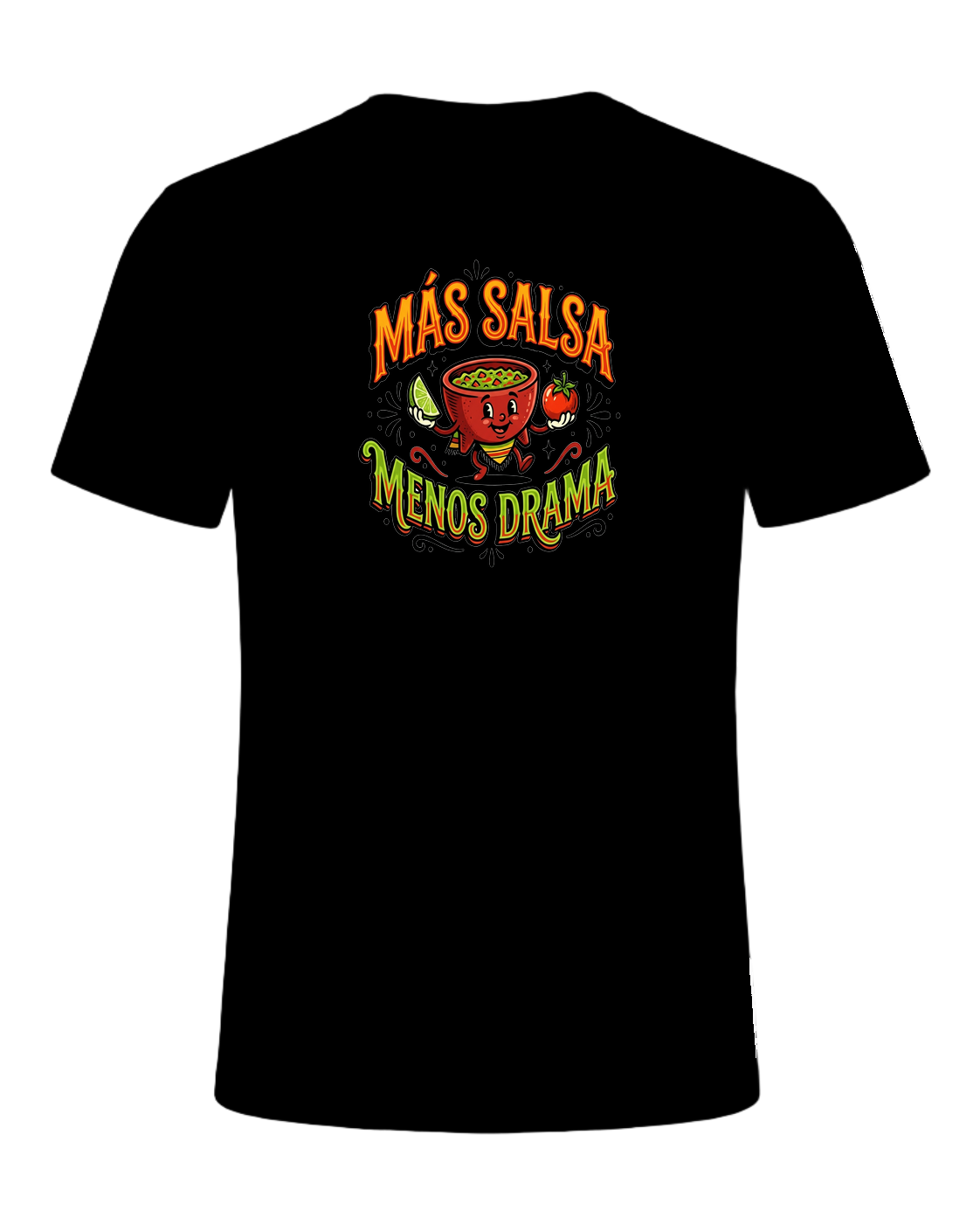 Más Salsa Menos Drama — Black