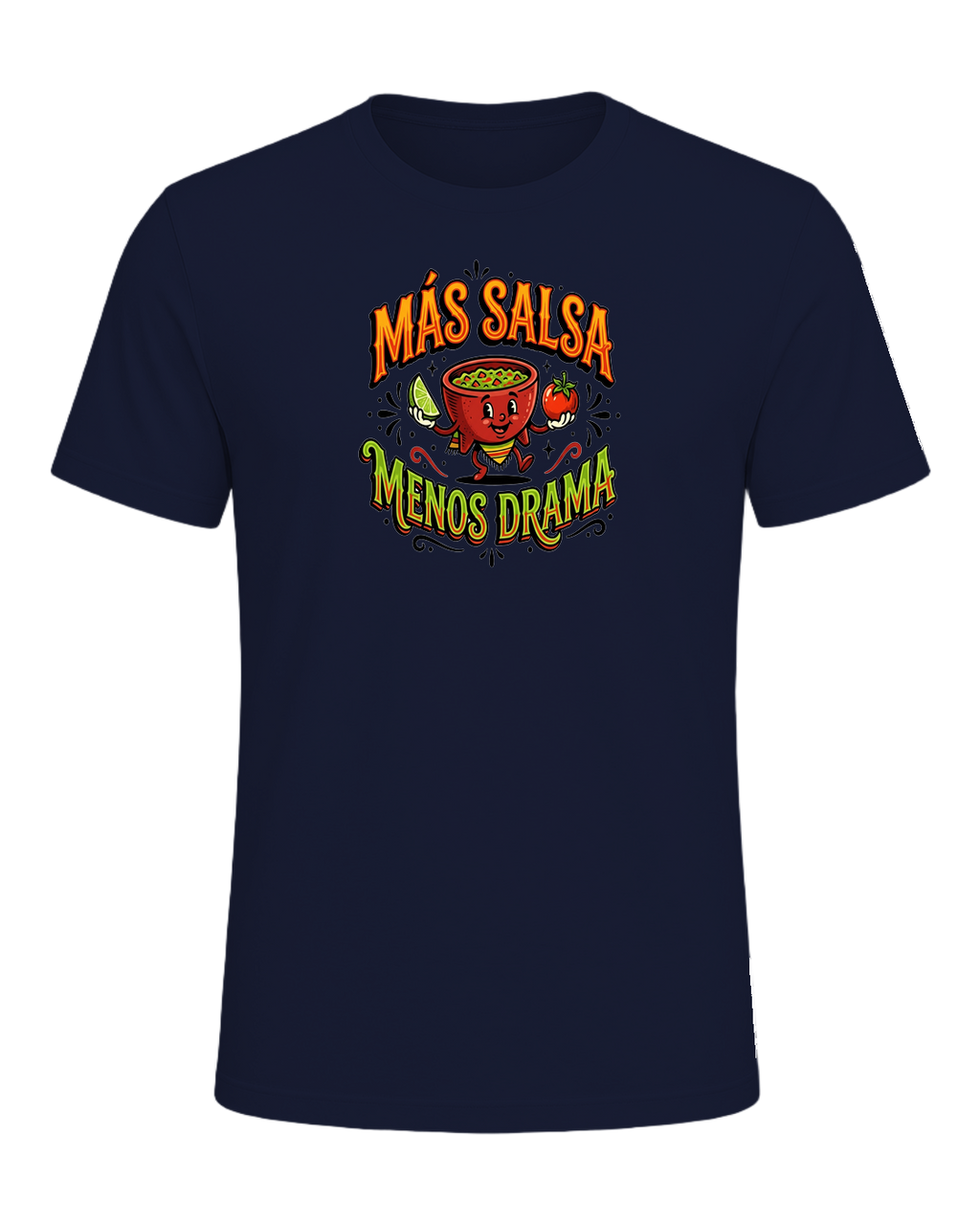 Más Salsa Menos Drama — Navy