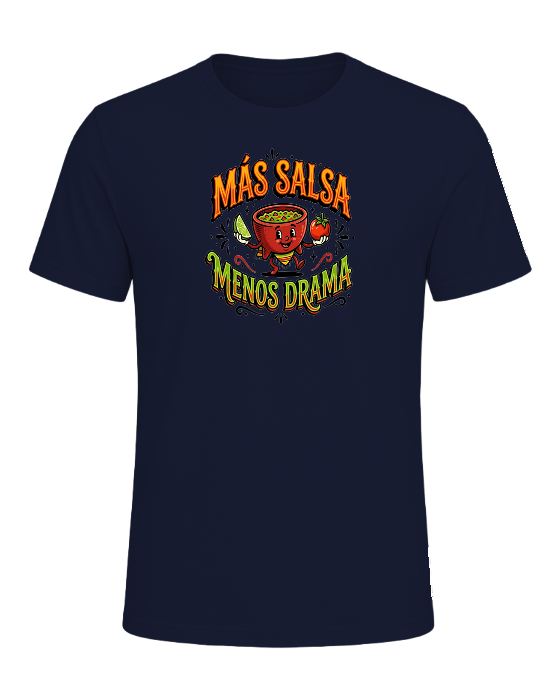 Más Salsa Menos Drama — Navy