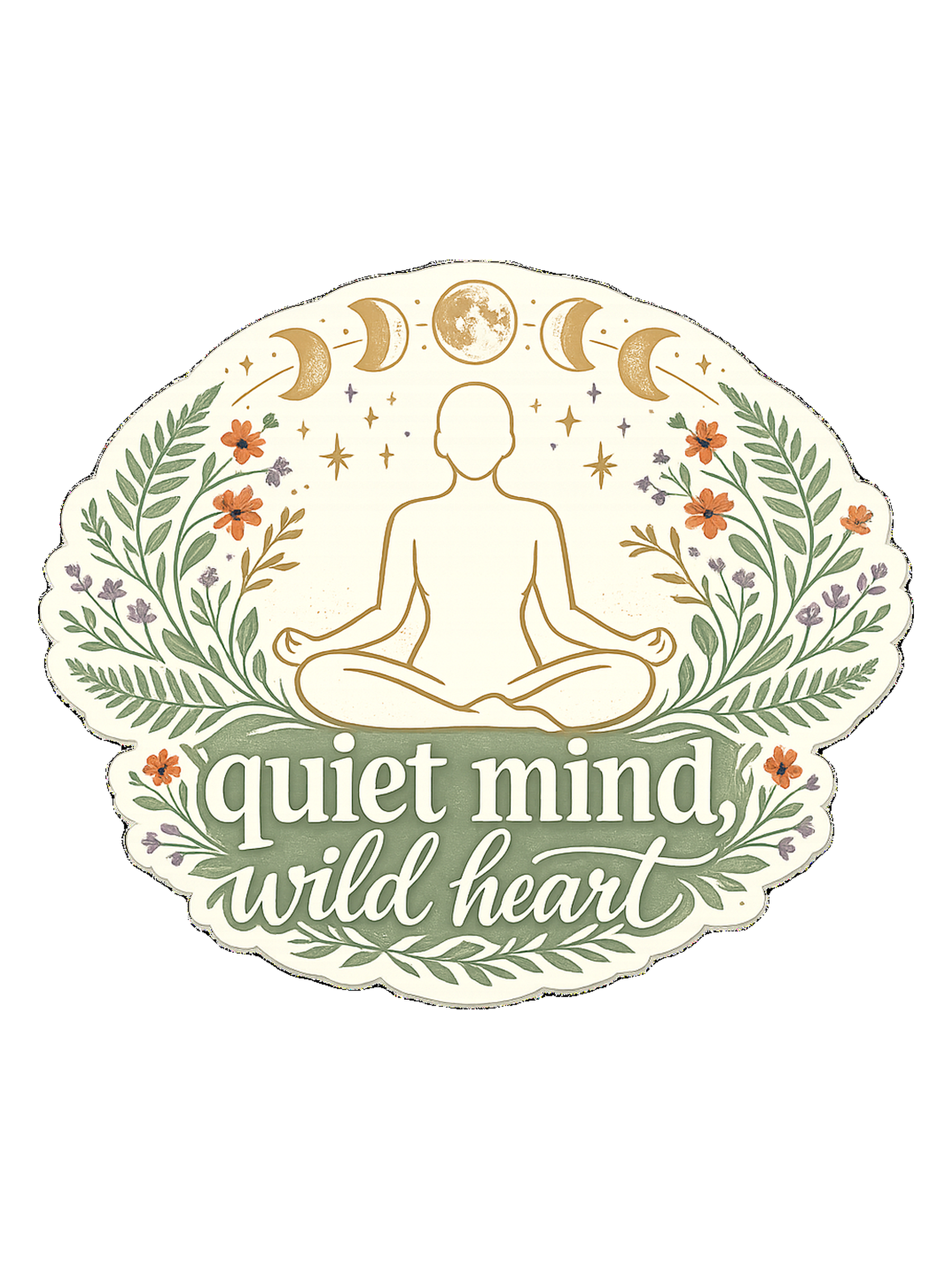 Quiet Mind, Wild Heart Tee