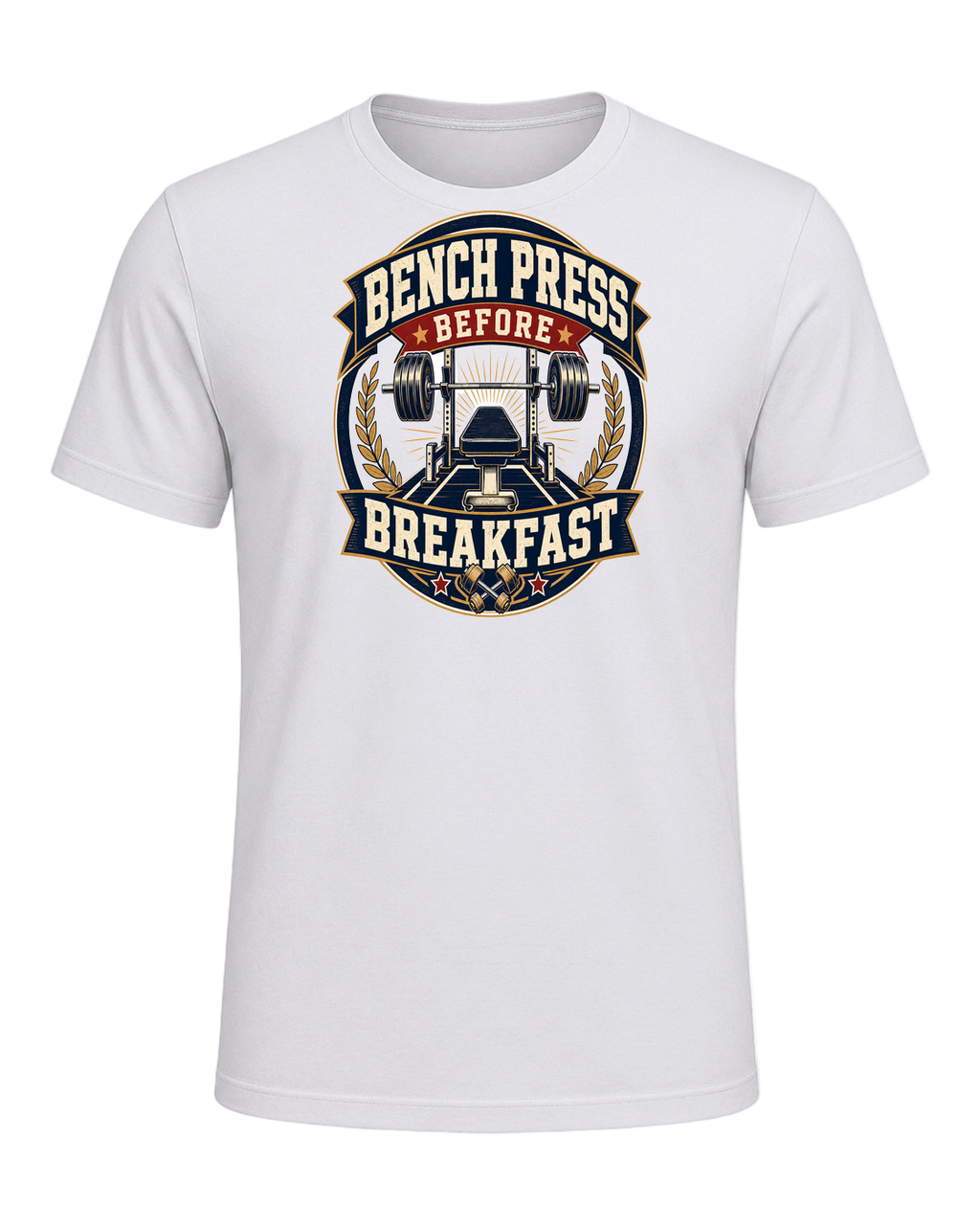 BENCH PRESS BEFORE BREAKFAST — Ash