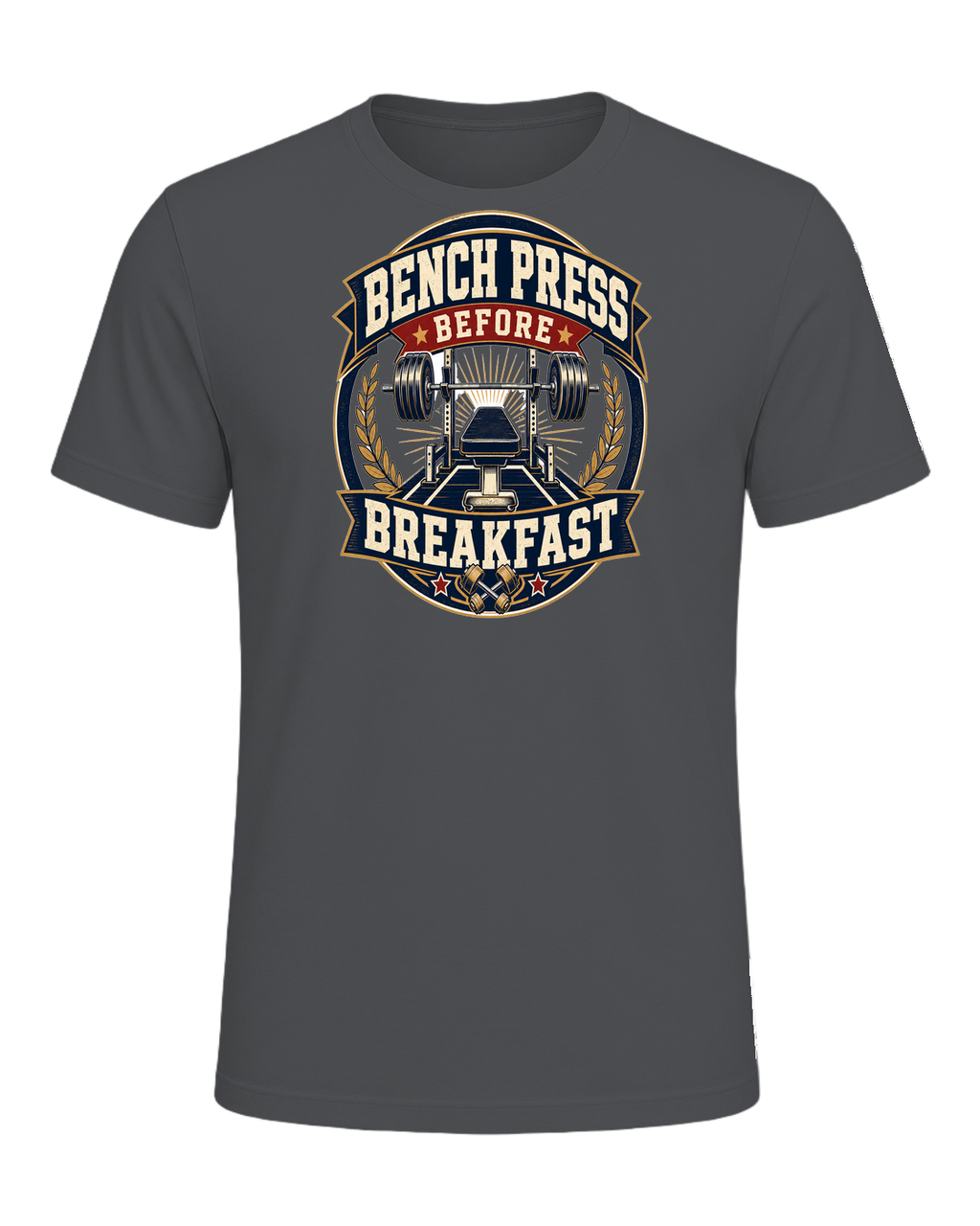 BENCH PRESS BEFORE BREAKFAST — Asphalt