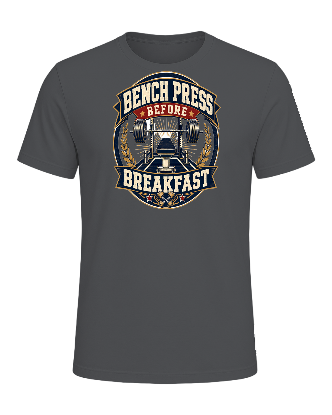 BENCH PRESS BEFORE BREAKFAST — Asphalt