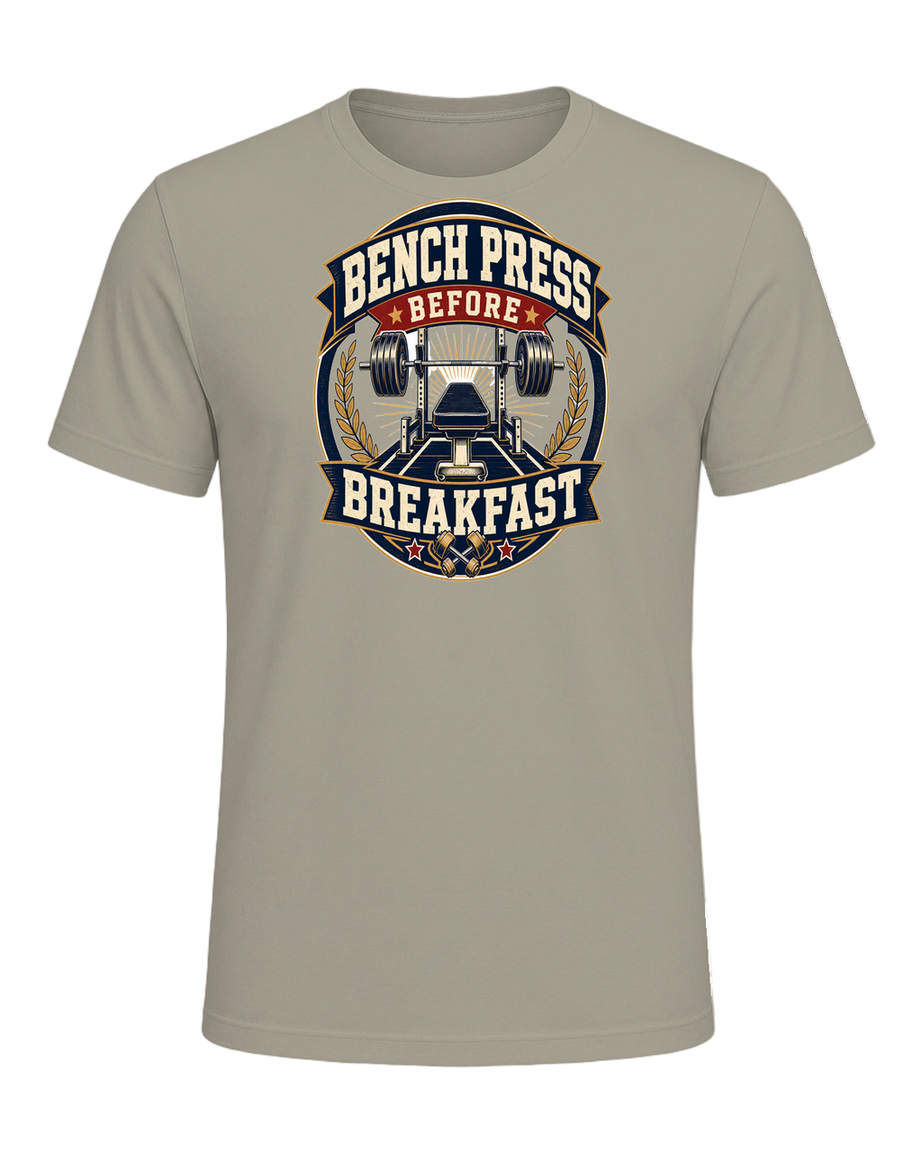 BENCH PRESS BEFORE BREAKFAST — Heather Stone