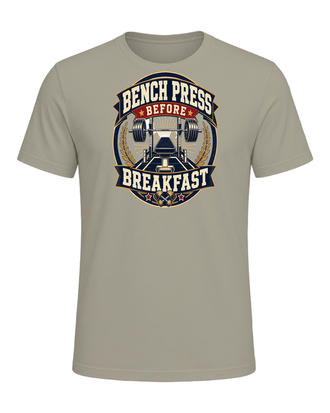 BENCH PRESS BEFORE BREAKFAST — Heather Stone