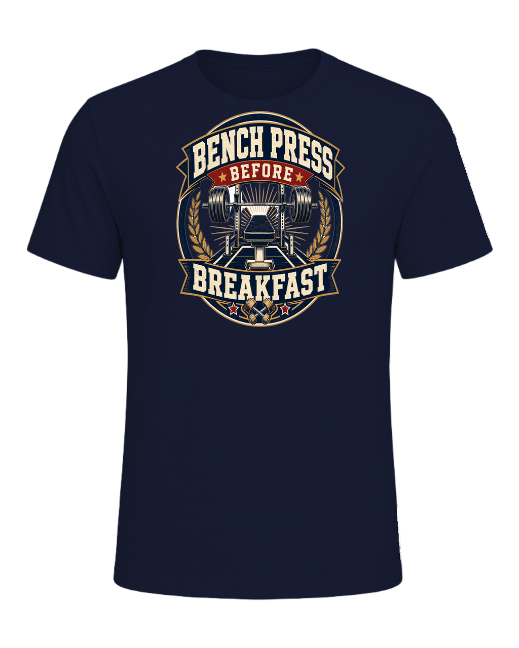 BENCH PRESS BEFORE BREAKFAST — Navy