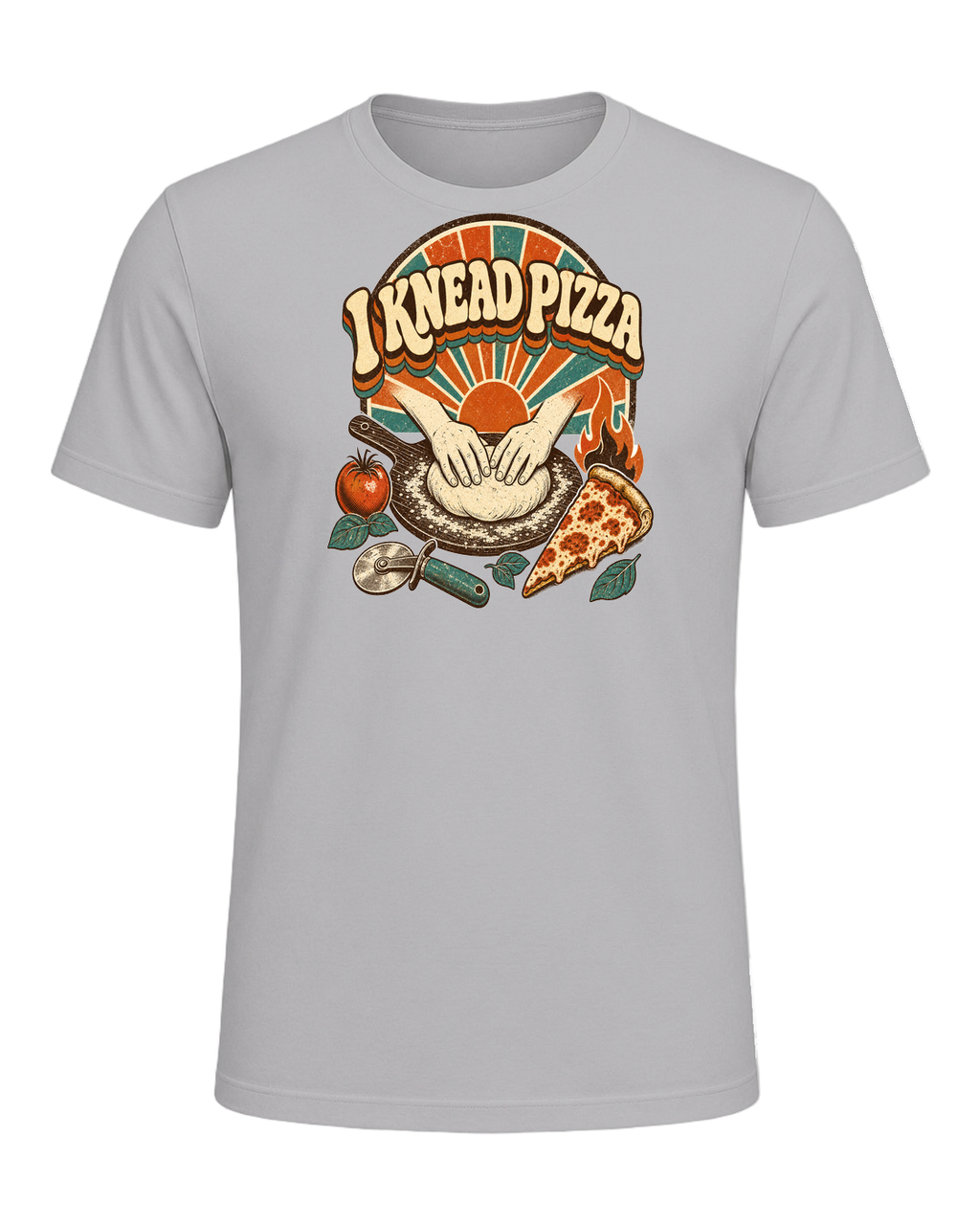 I KNEAD PIZZA — Athletic Heather