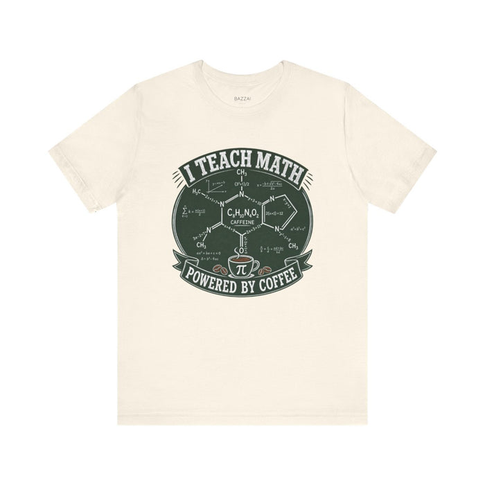 Math Teacher T-Shirt — Show Me the Working