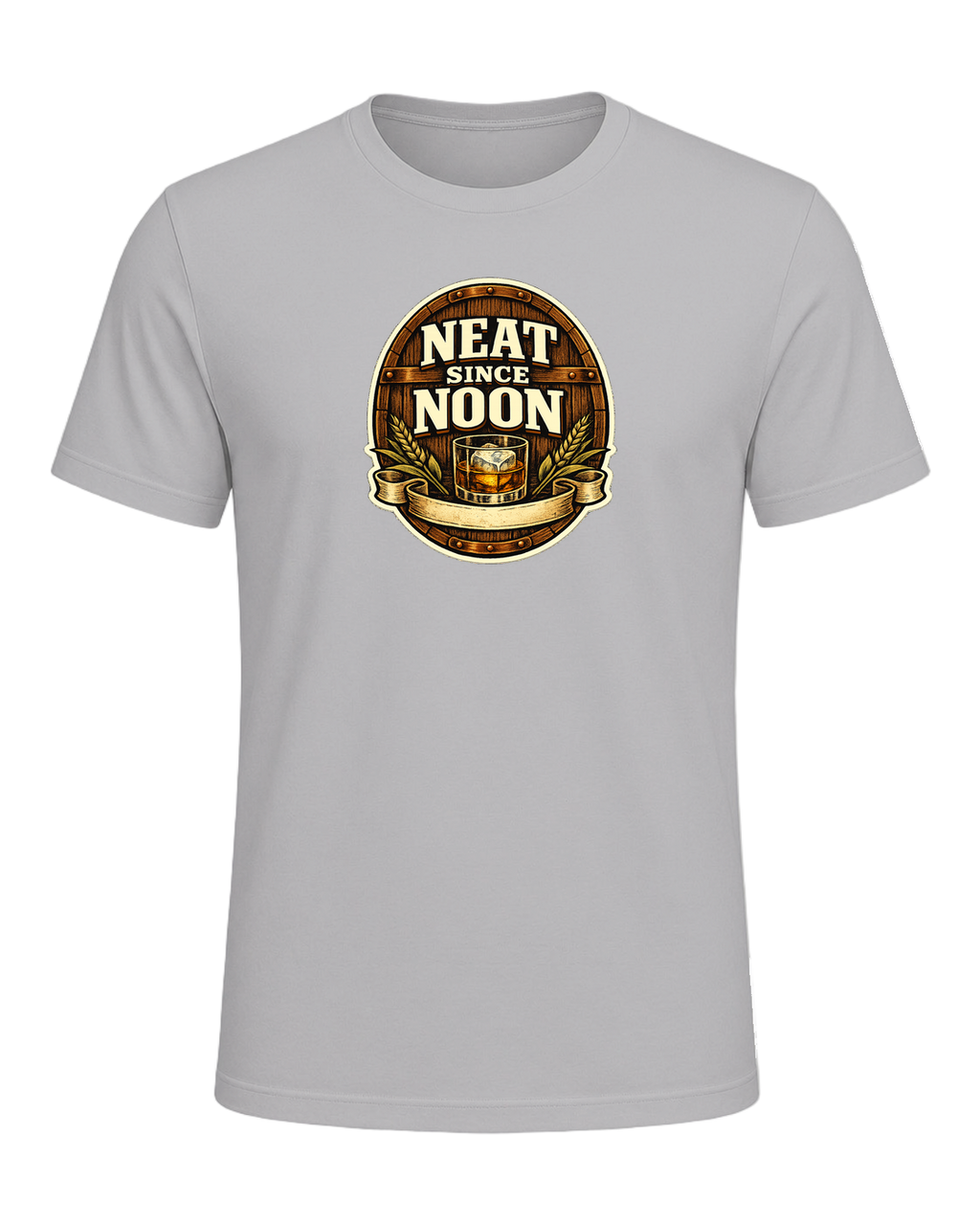 Neat Since Noon Tee — Athletic Heather