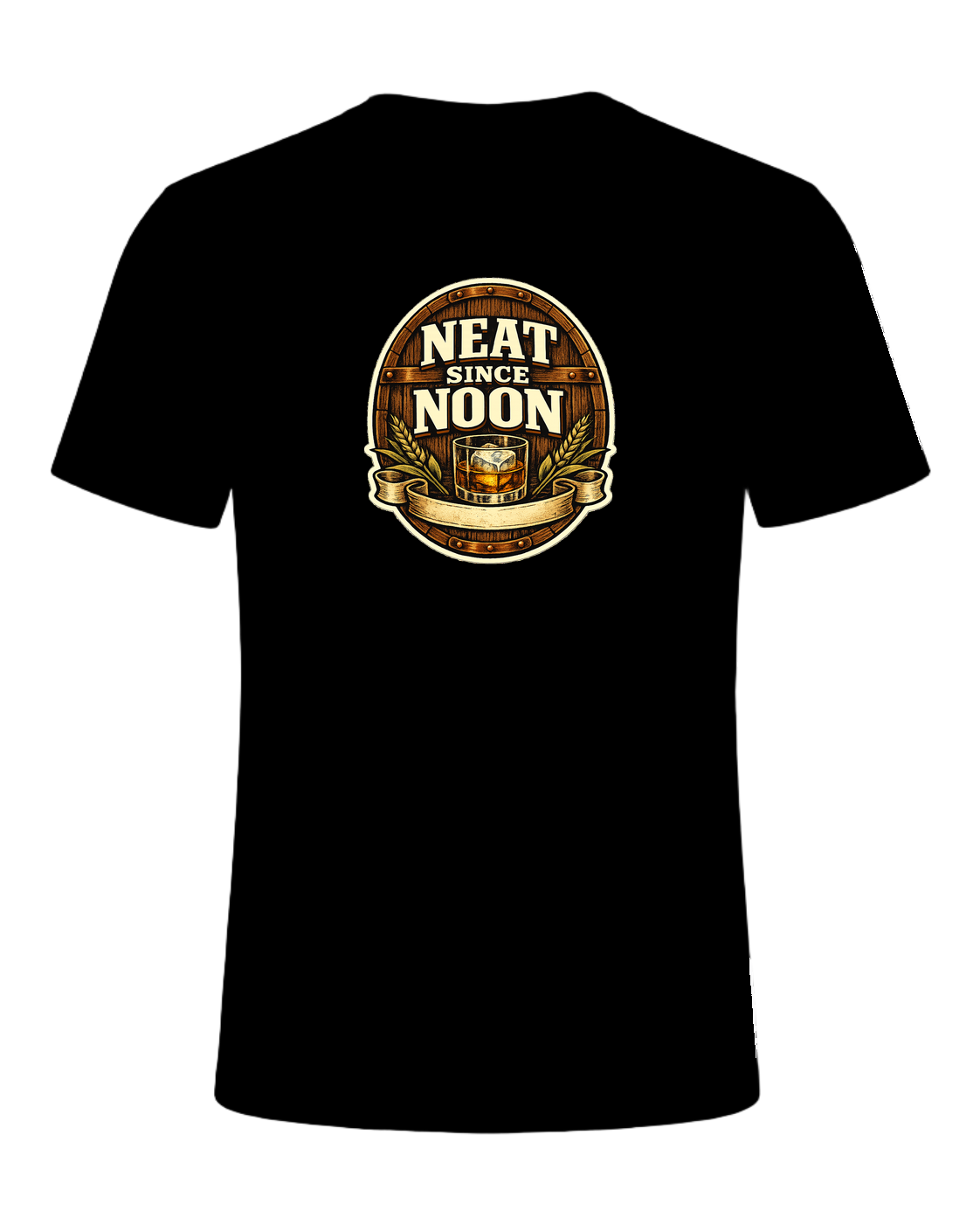 Neat Since Noon Tee — Black