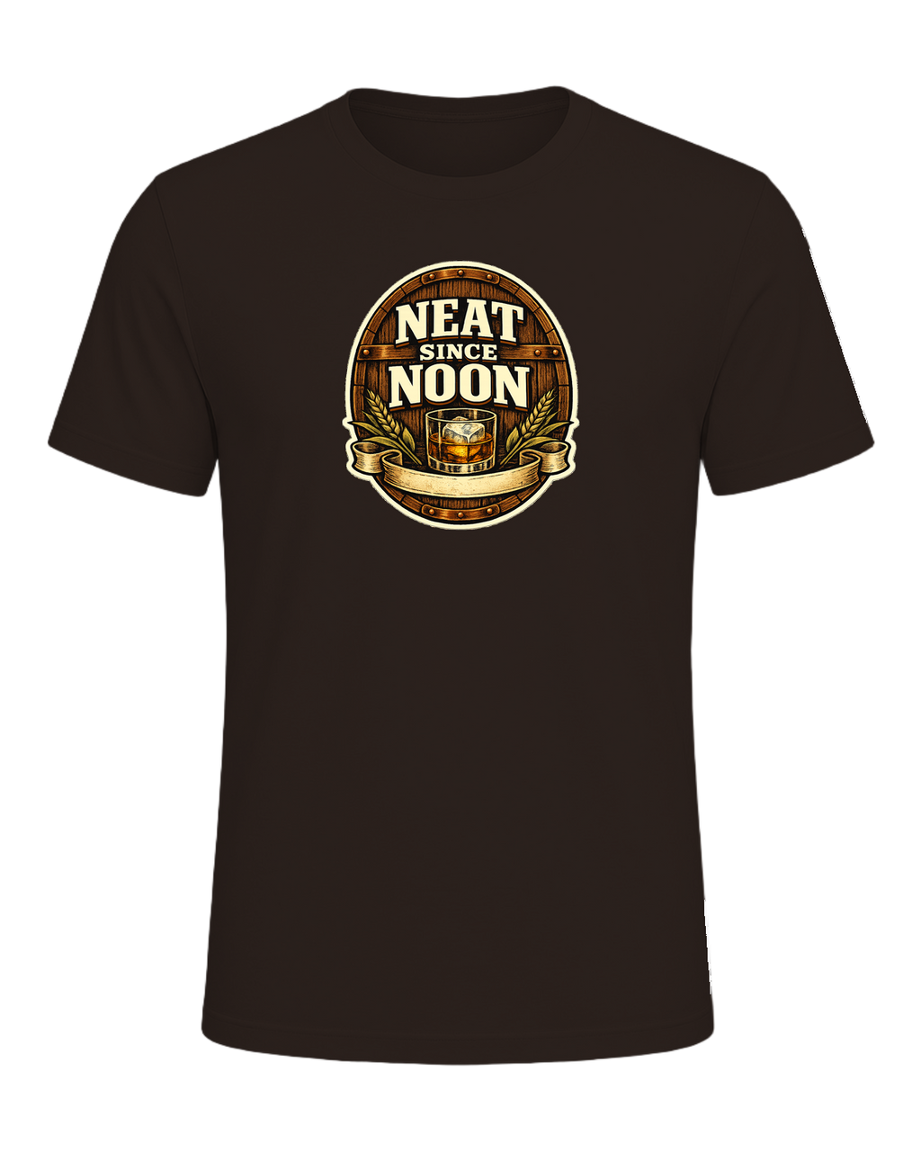 Neat Since Noon Tee — Brown
