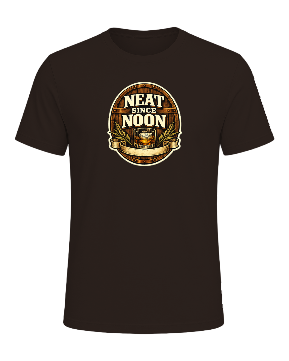Neat Since Noon Tee — Brown