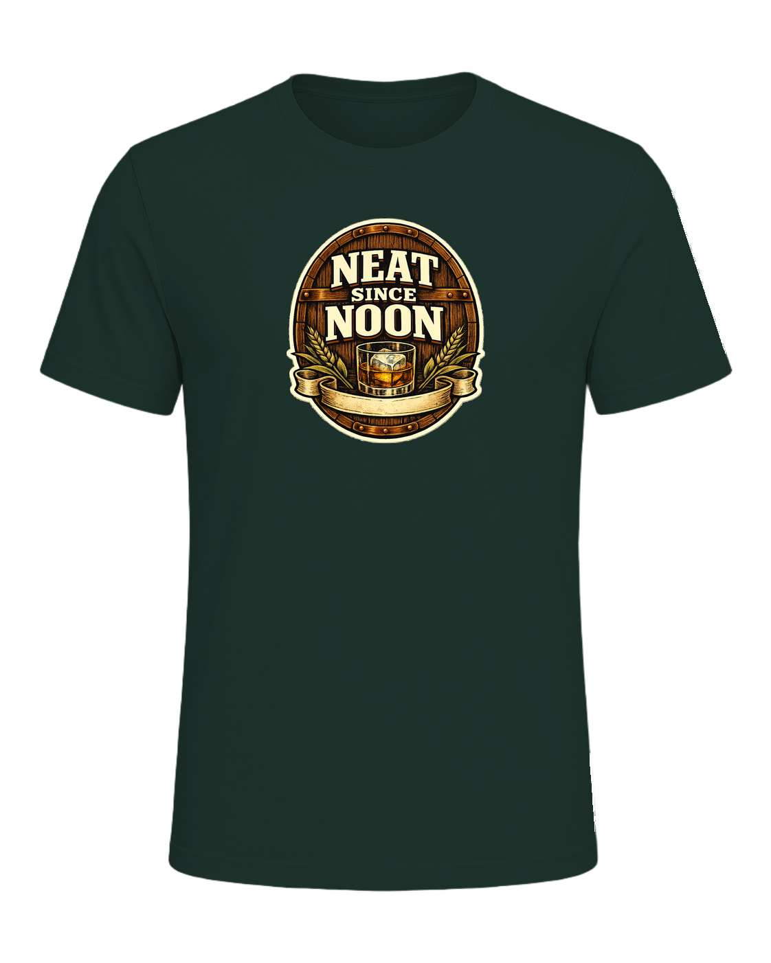 Neat Since Noon Tee — Forest