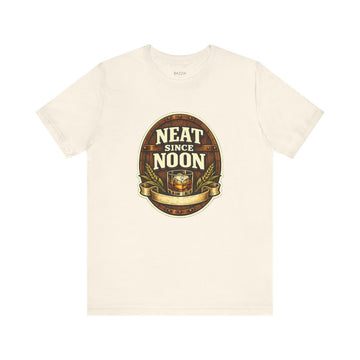 Funny Whiskey T-Shirt — Neat Since Noon