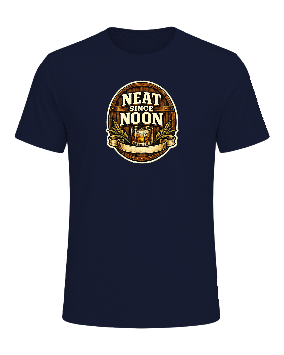 Neat Since Noon Tee — Navy