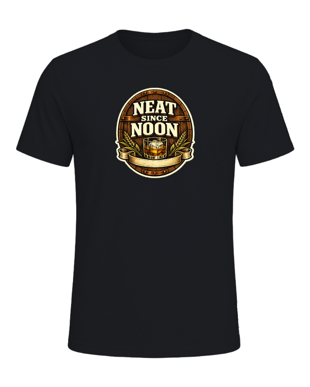 Neat Since Noon Tee — Vintage Black