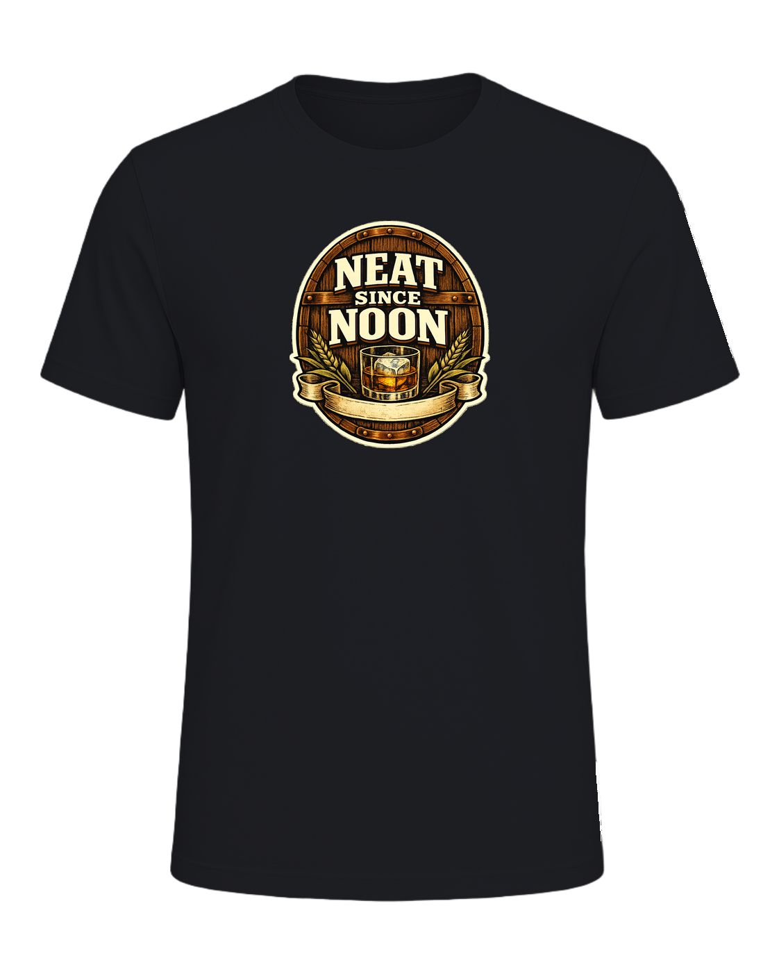 Neat Since Noon Tee — Vintage Black