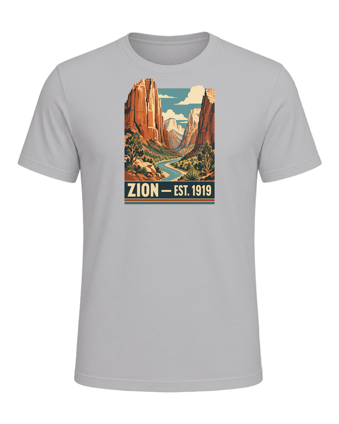 National Park Specific (WPA Style) — Athletic Heather