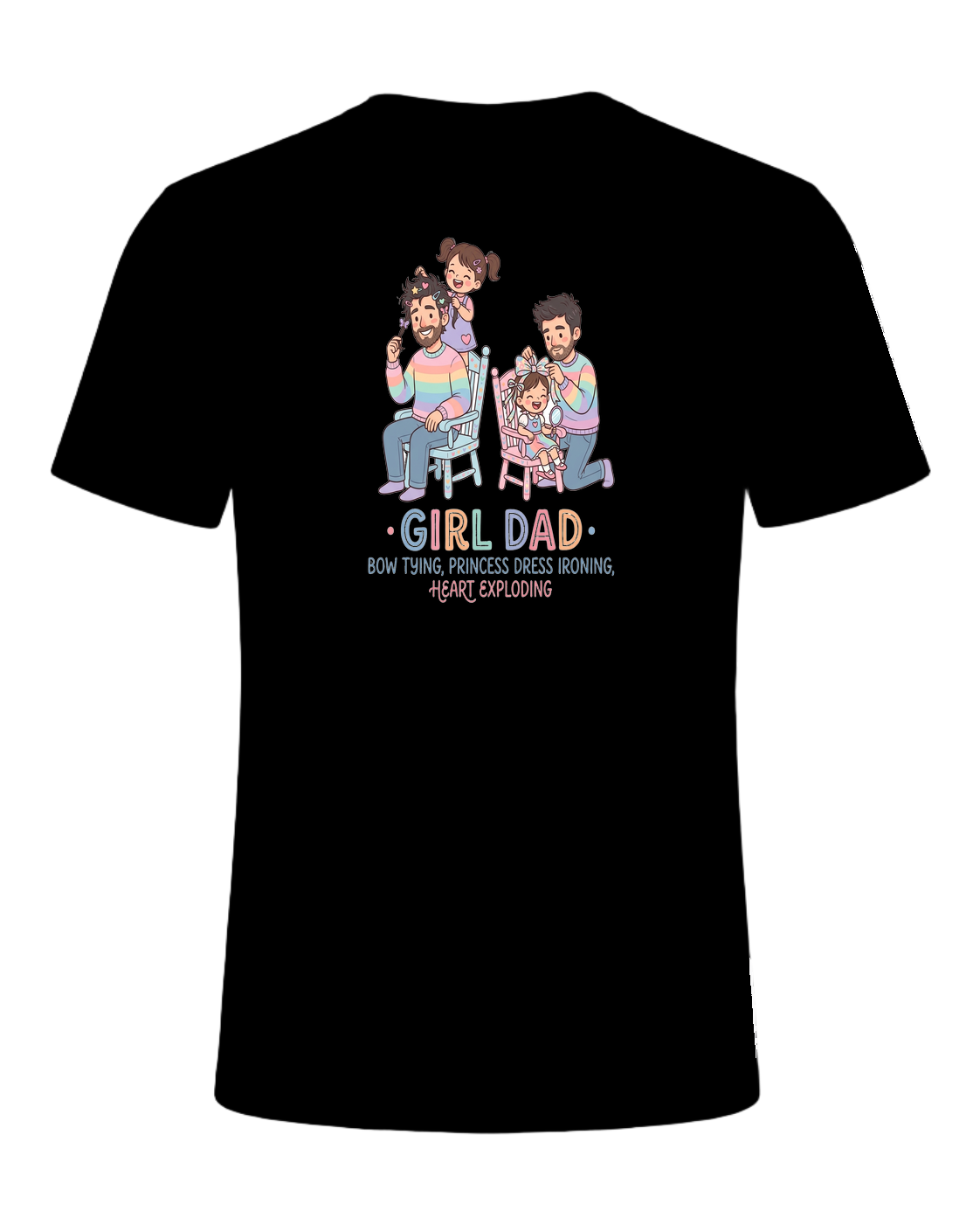Girl Dad — Black