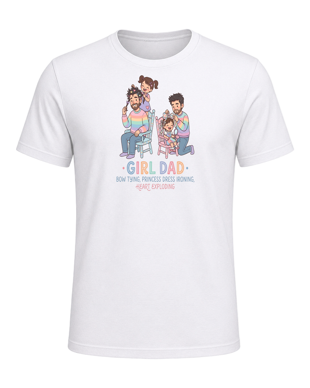 Girl Dad — White