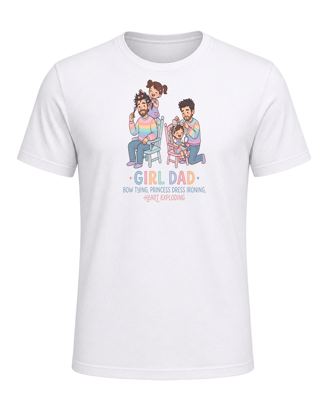 Girl Dad — White