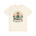 Meditation Lover T-Shirt — One Breath at a Time — meditation mindful t-shirt design