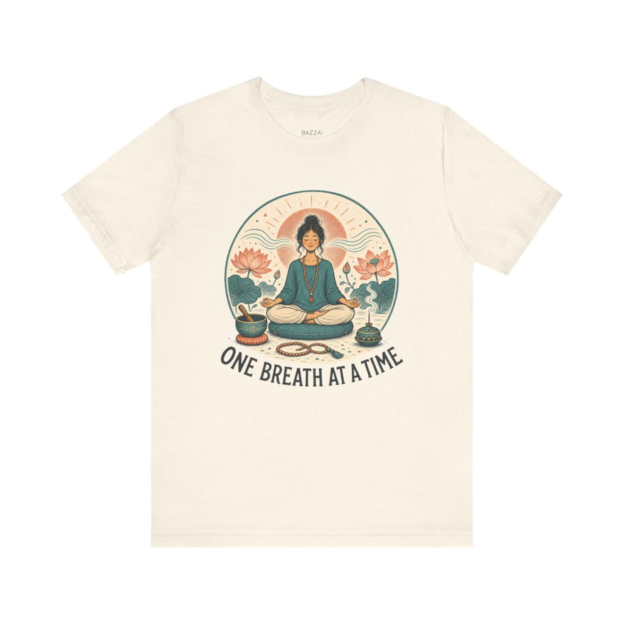 Meditation Lover T-Shirt — One Breath at a Time