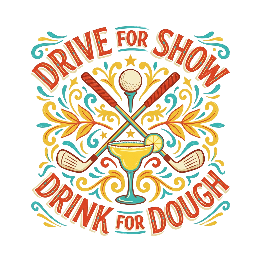 DRIVE FOR SHOW, DRINK FOR DOUGH