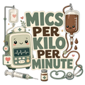 MICS PER KILO PER MINUTE