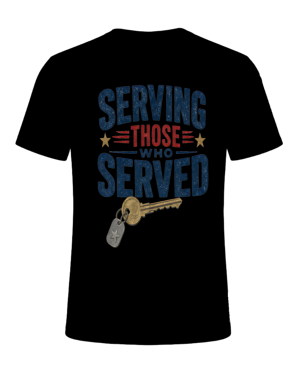 SERVING THOSE WHO SERVED — Black
