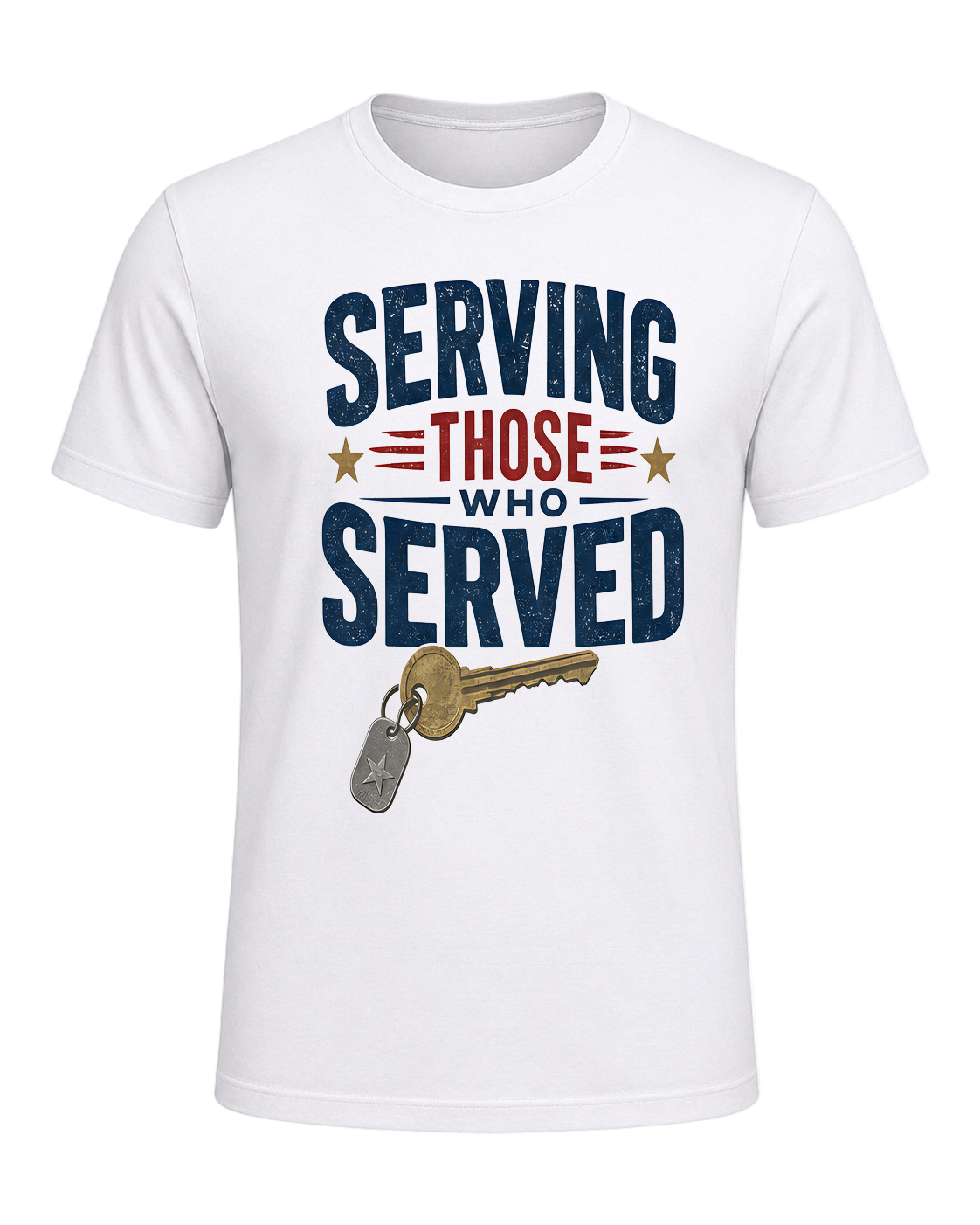 SERVING THOSE WHO SERVED — White