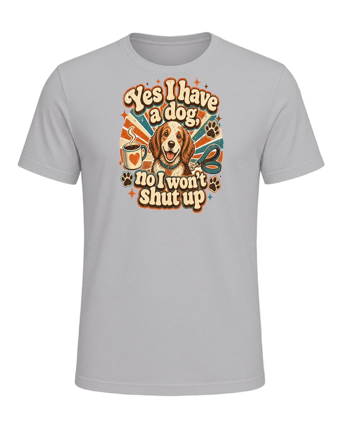 Yes I have a dog, no I won't shut up — Athletic Heather