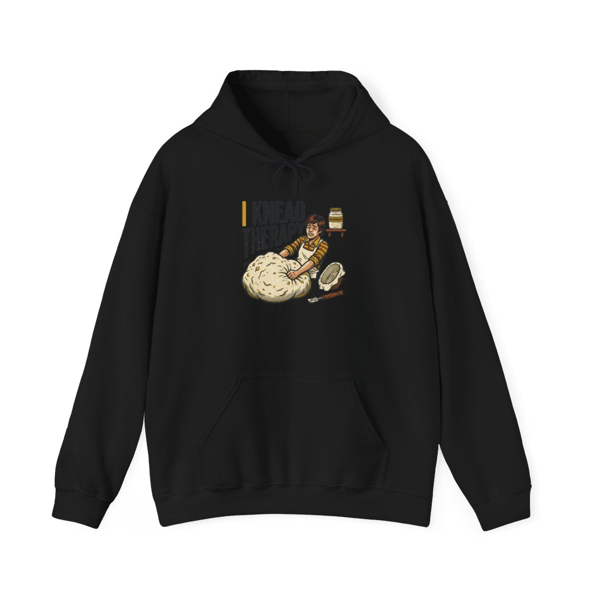 Baking Humor Hoodie — I Knead Therapy — hoodie design