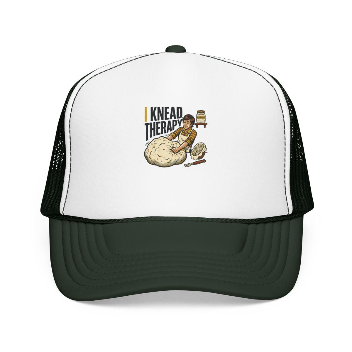 Baking Humor Hat — I Knead Therapy — hat design