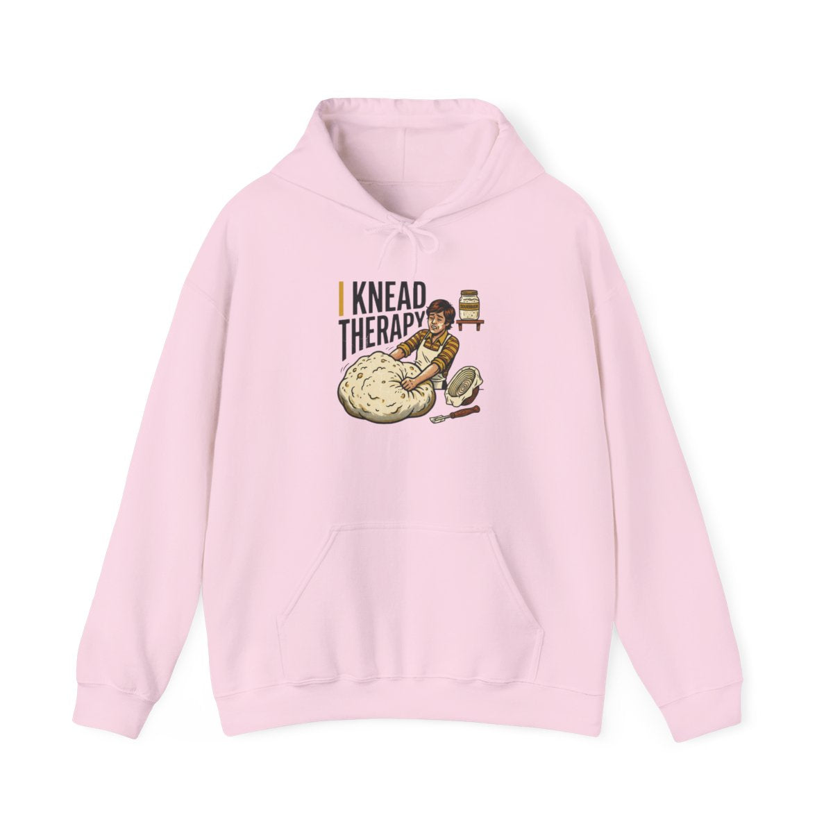 Baking Humor Hoodie — I Knead Therapy — hoodie design