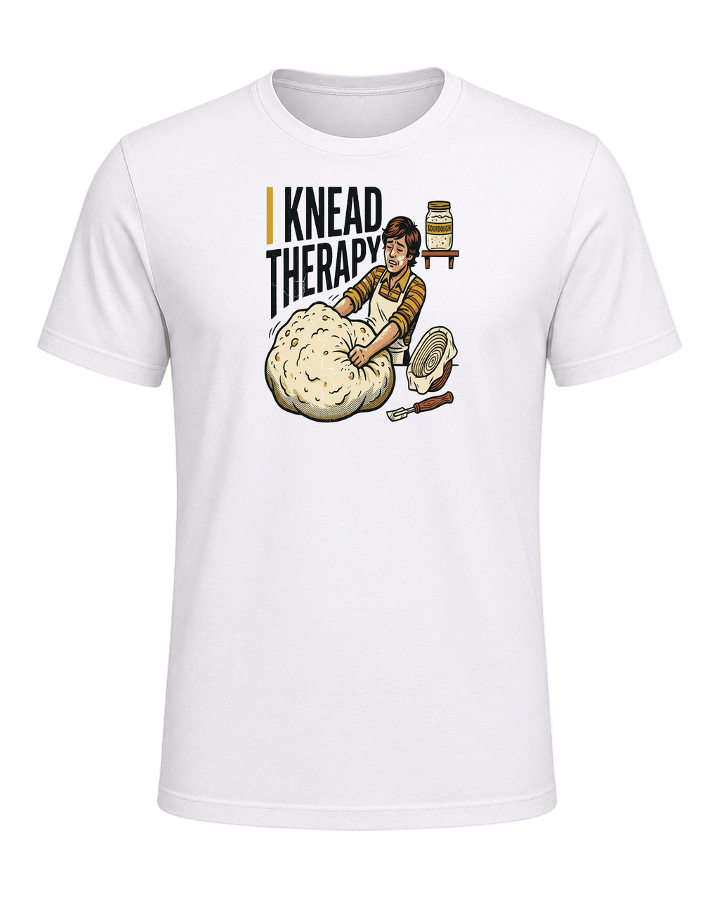 I KNEAD THERAPY — White