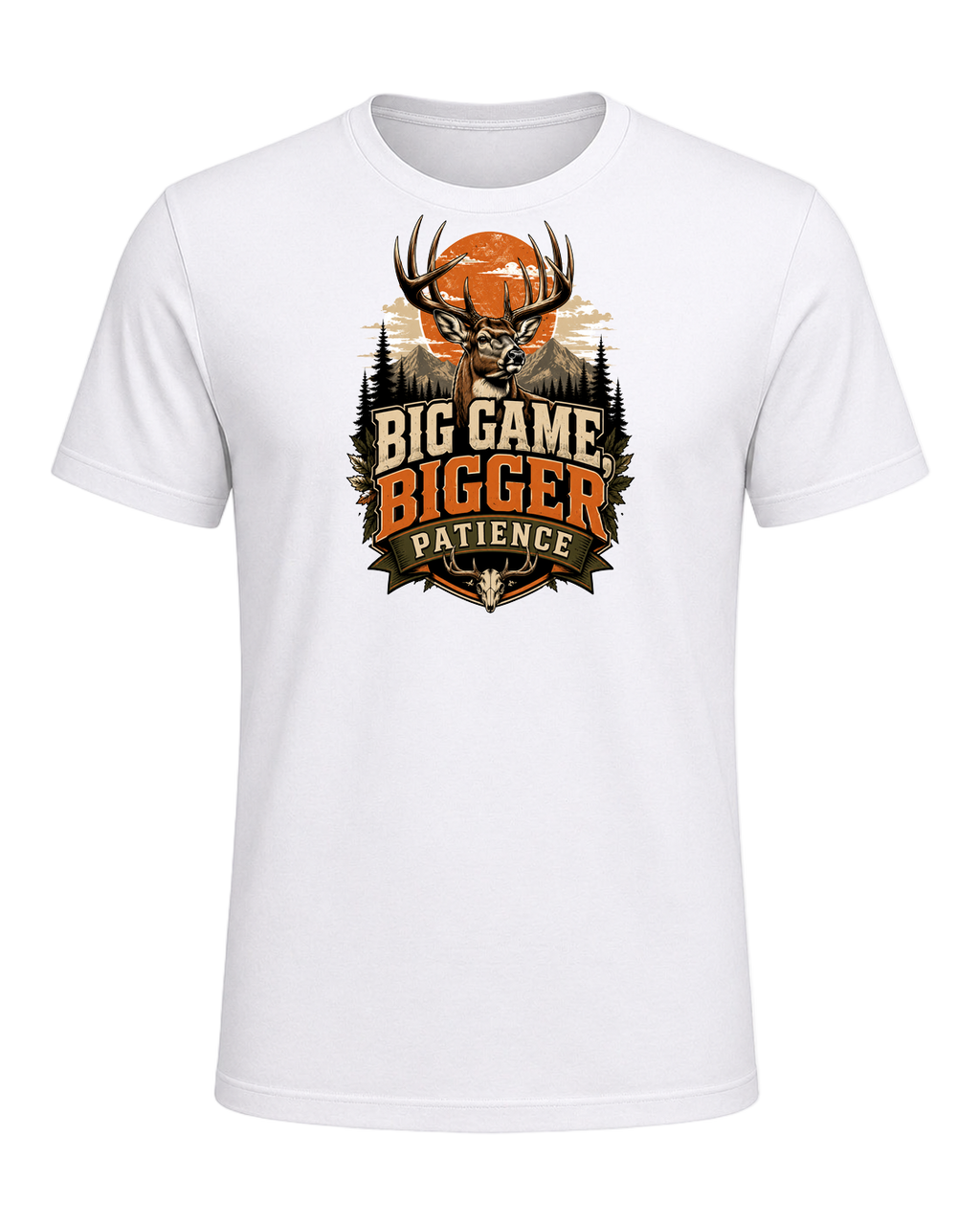 BIG GAME, BIGGER PATIENCE — White