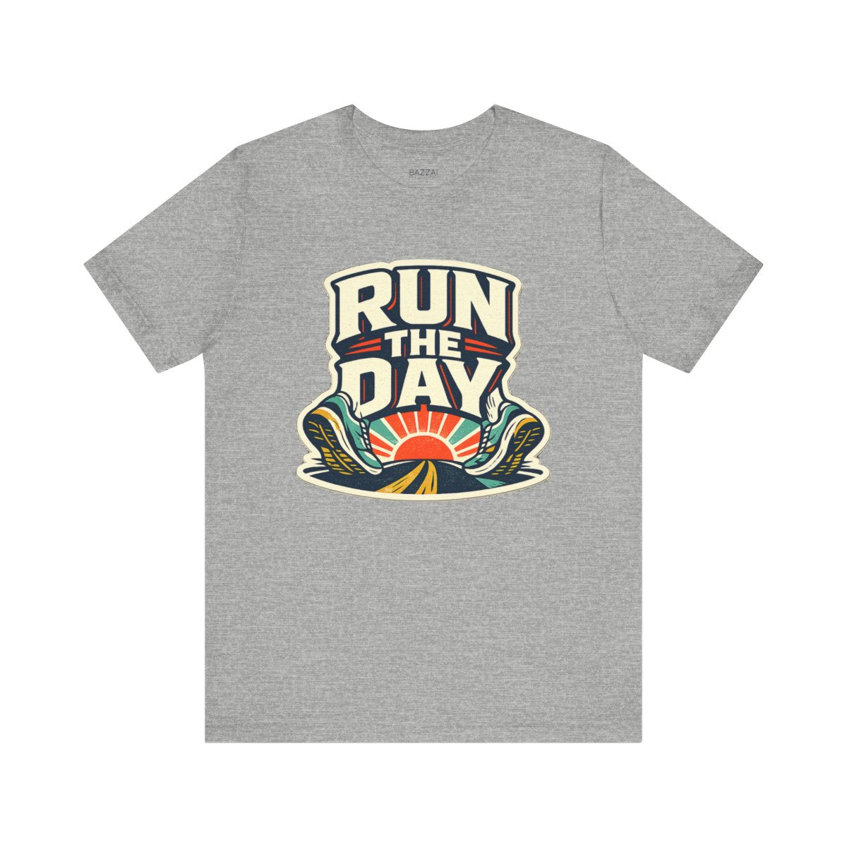Funny Running T-Shirt — Miles and Momentum — running t-shirt design by Reggie