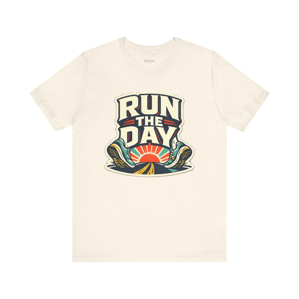 Funny Running T-Shirt — Miles and Momentum — running t-shirt design by Reggie