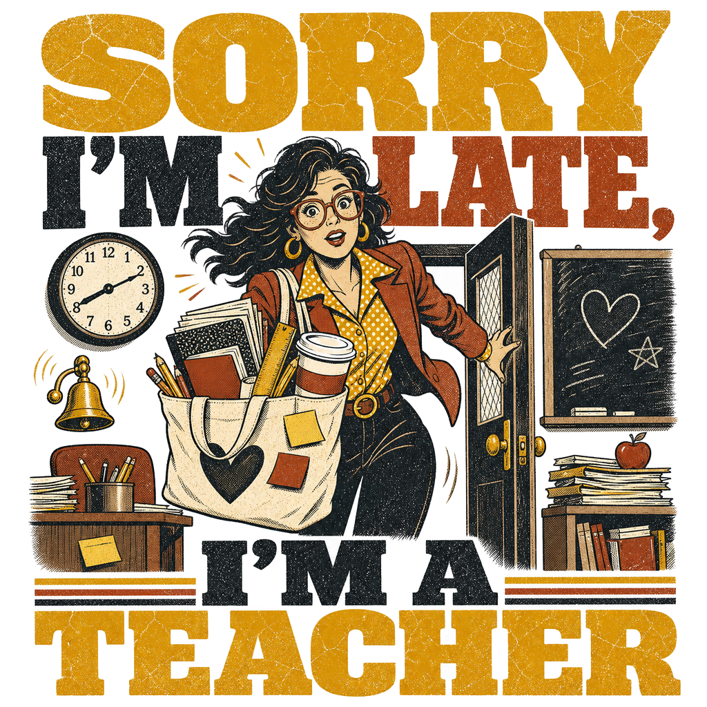 SORRY I'M LATE, I'M A TEACHER