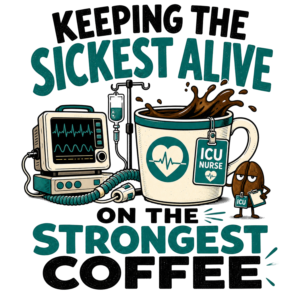 Keeping the sickest alive on the strongest coffee