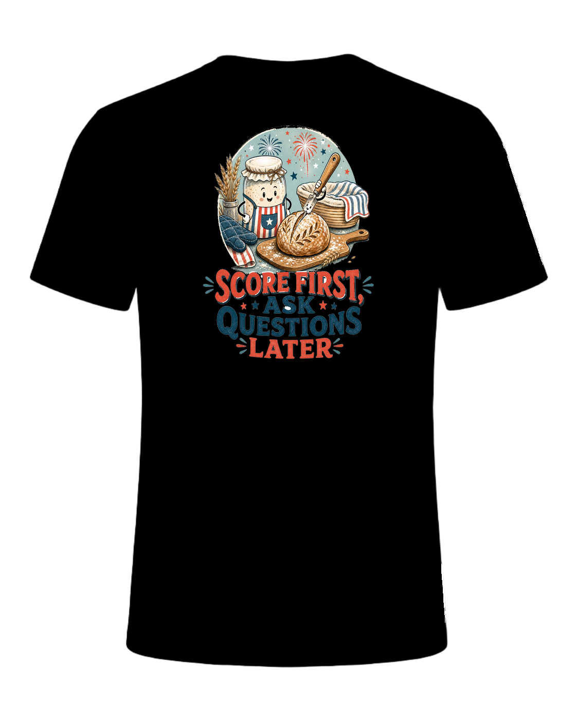 SCORE FIRST, ASK QUESTIONS LATER — Black