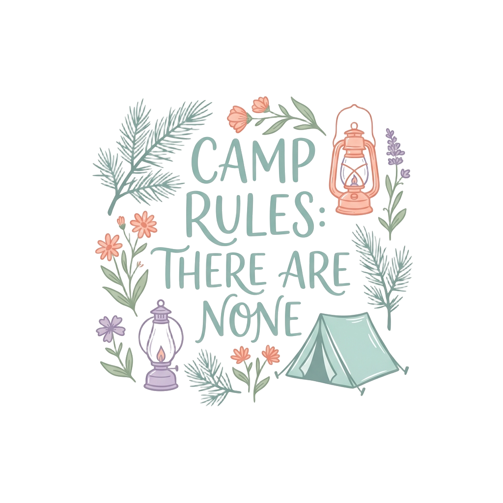 CAMP RULES: THERE ARE NONE