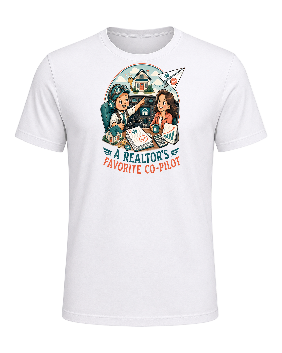 A REALTOR'S FAVORITE CO-PILOT — White