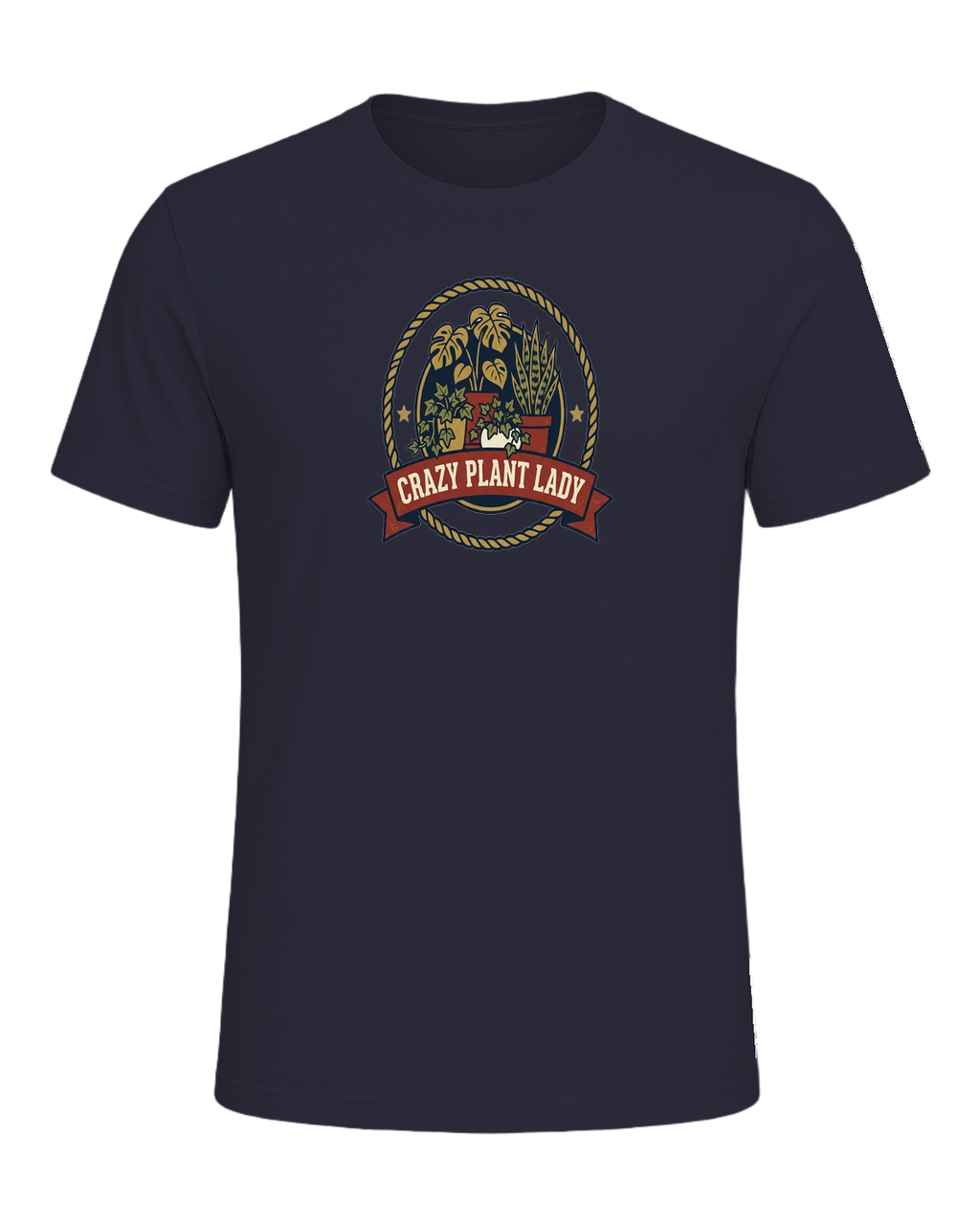 CRAZY PLANT LADY — Heather Navy