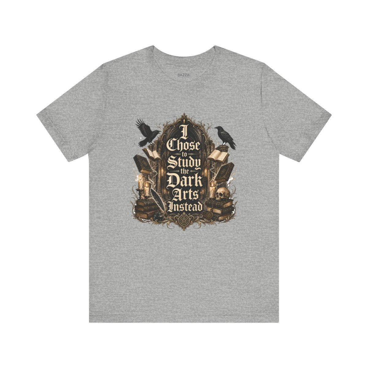 Funny Book Lover T-Shirt — Tweed, Candles and Old Books — books t-shirt design