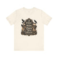 Funny Book Lover T-Shirt — Tweed, Candles and Old Books — books t-shirt design